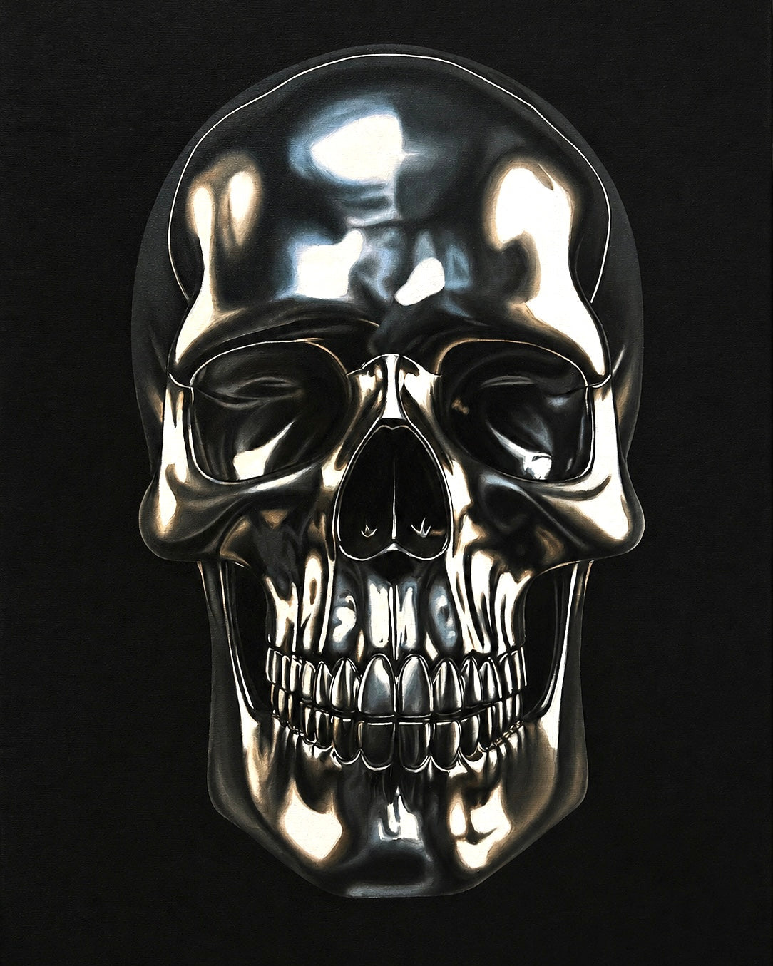Iron skull