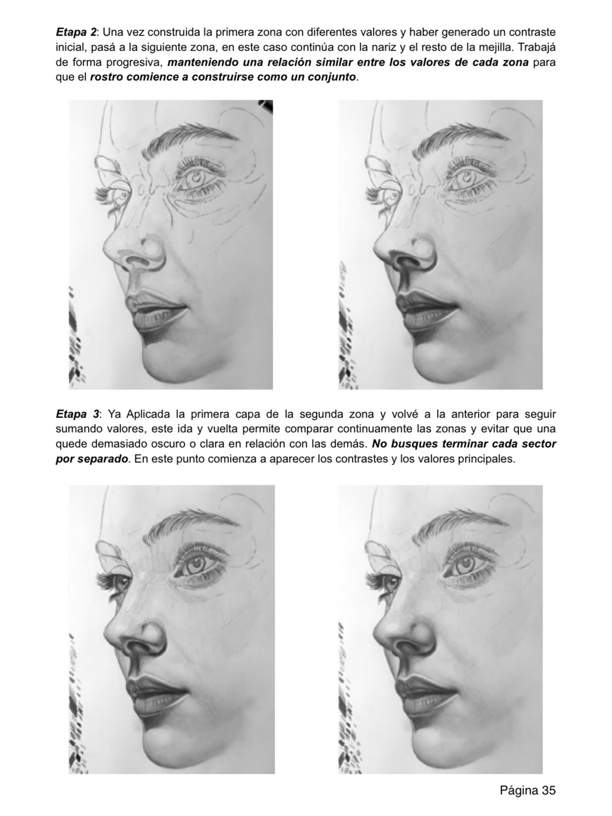 Dibujá retratos realistas con grafito — Guía paso a paso para principiantes