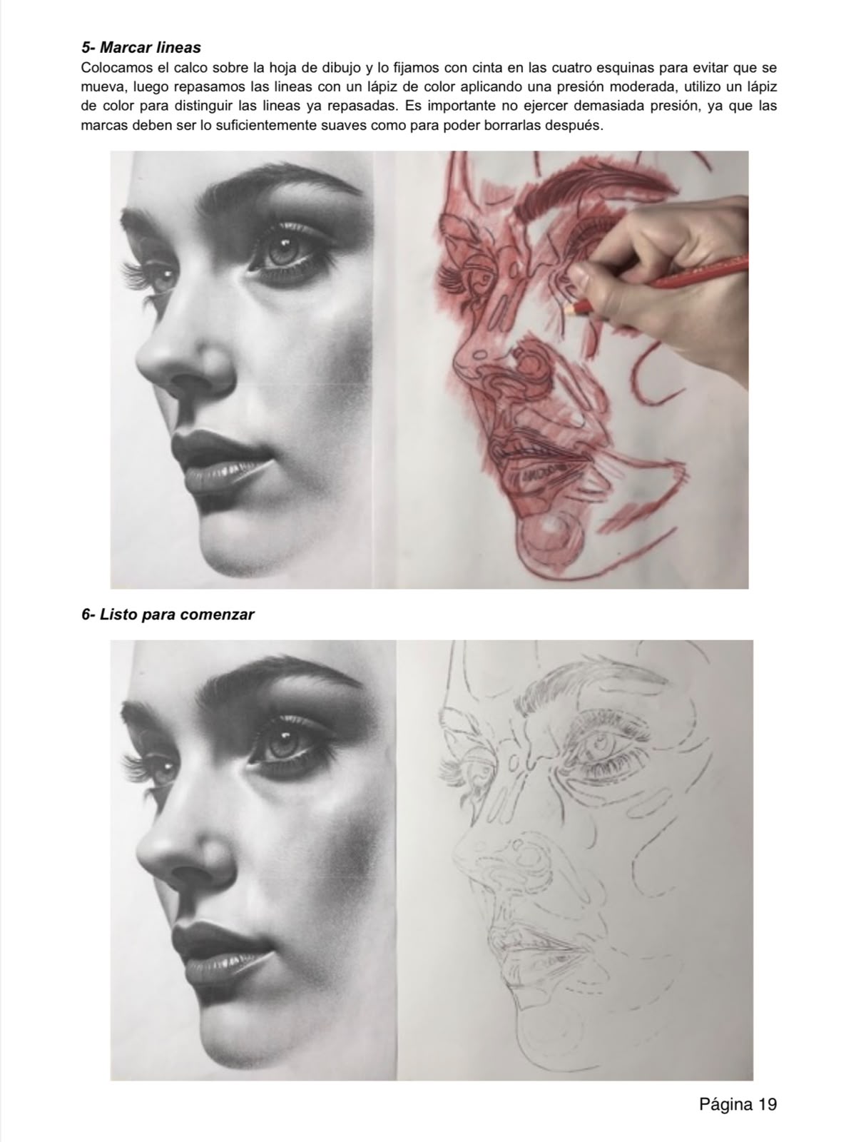 Dibujá retratos realistas con grafito — Guía paso a paso para principiantes